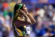 Fraser-Pryce at Paris 2024 - Source: Getty